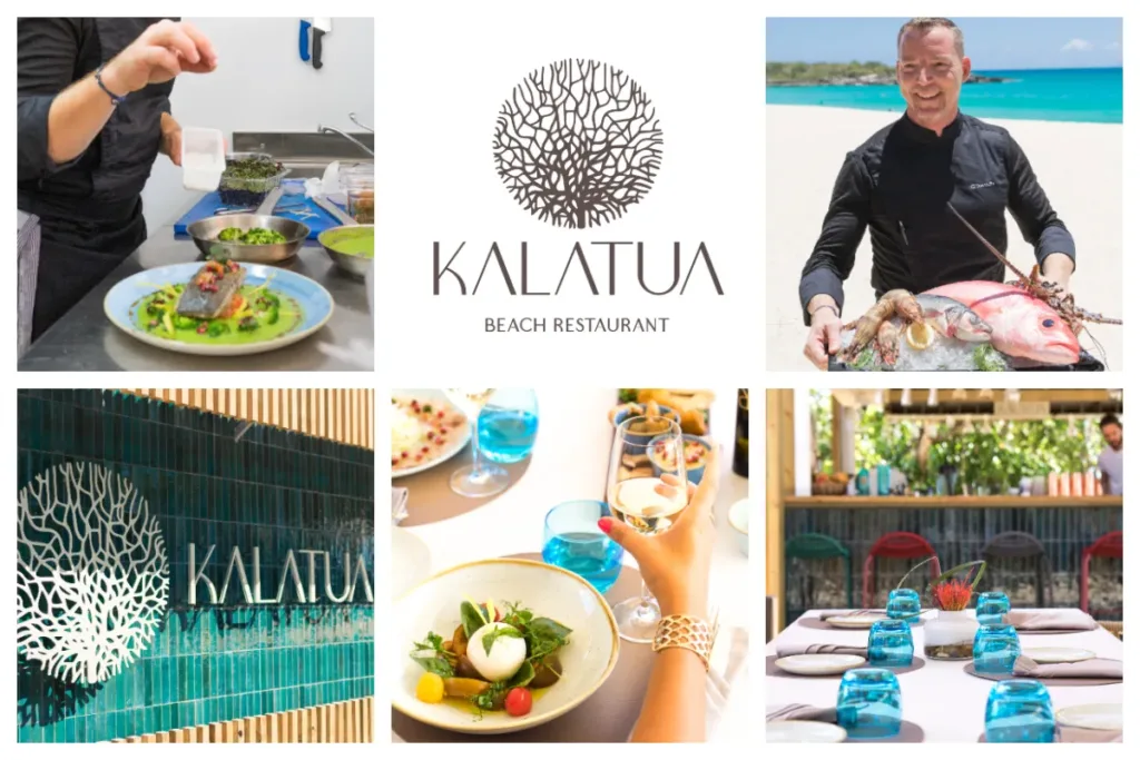 Kalatua Beach Bar on Mullet Bay Beach - High end lunch restaurant - Fine dining I