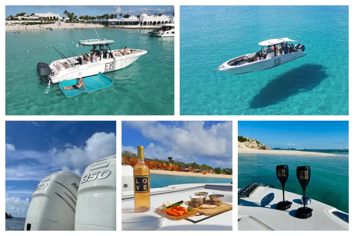 LOVE Boat - Wellcraft Scarab 35 - 10.8 Meters, Max 10 persons I
