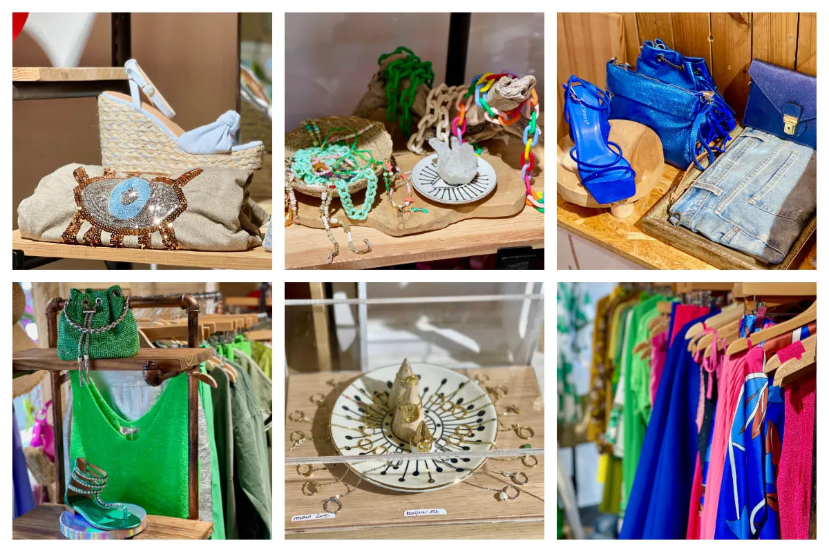 Hashtag Woman store in Marigot - Colorful festival clothing, Gala wear, Beach wear, dresses, shoes, accessories
