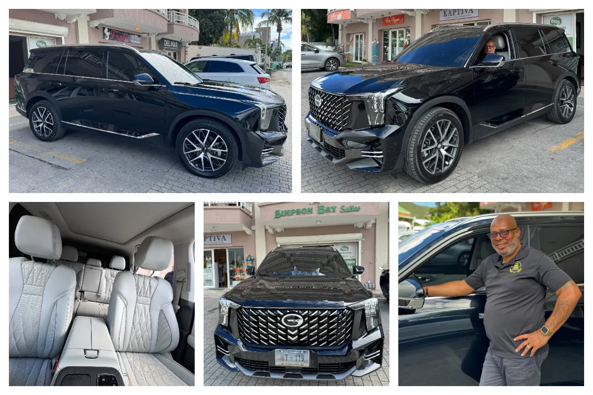 Fitzroy Gijsbertha – Speks Tours VIP Driver, Luxury Vehicle GAC Fitzroy - Speks Transportation - VIP Private Chauffeur, Lincoln Navigator - SXM
