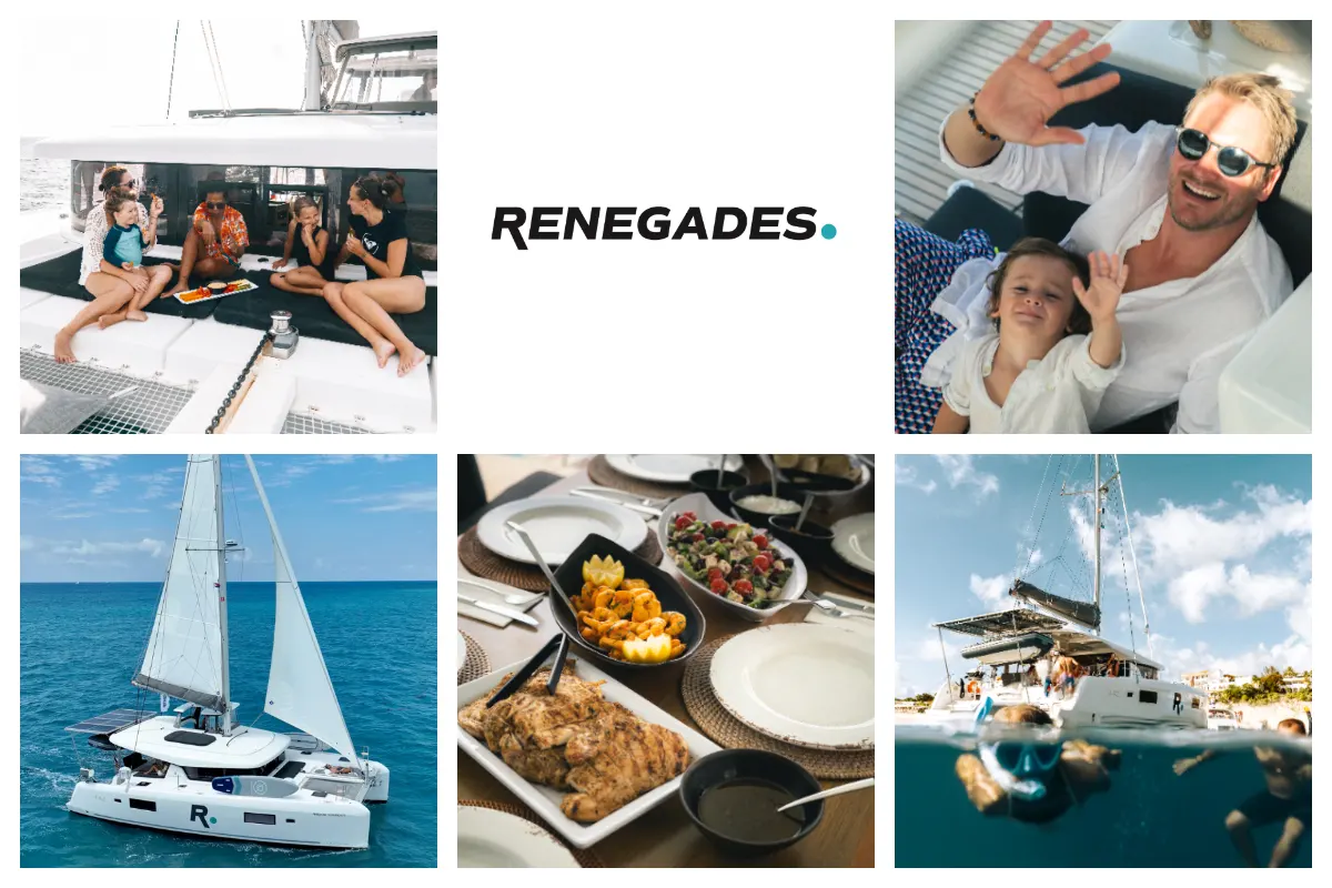 Renegades Luxury Catamaran Charter St. Martin, Anguilla and Saint Barths Overnight Charters