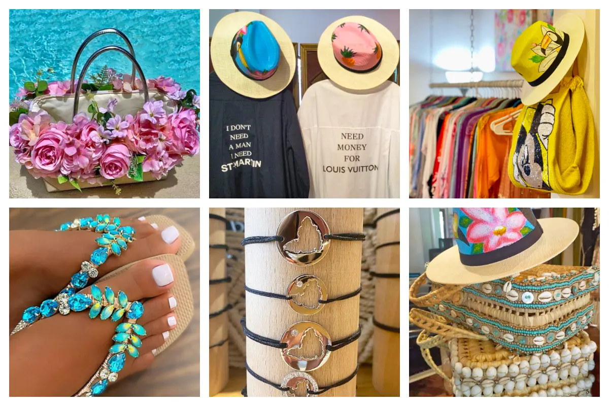 Soleil Boutique in Porto Cupecoy - High Fashion in SXM, Custom Flower Bags, Dresses, Havaianas Deluxe