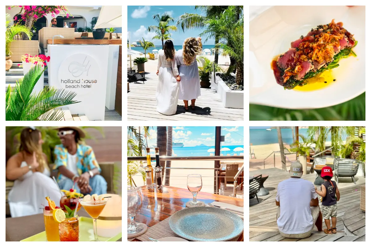 Lunch at Ocean Lounge is for everyone, Perfect Beach Day in Philipsburg St Maarten