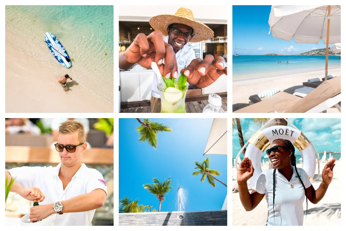 Ocean Lounge Full Service Beach Bar - Beach Chair Packages