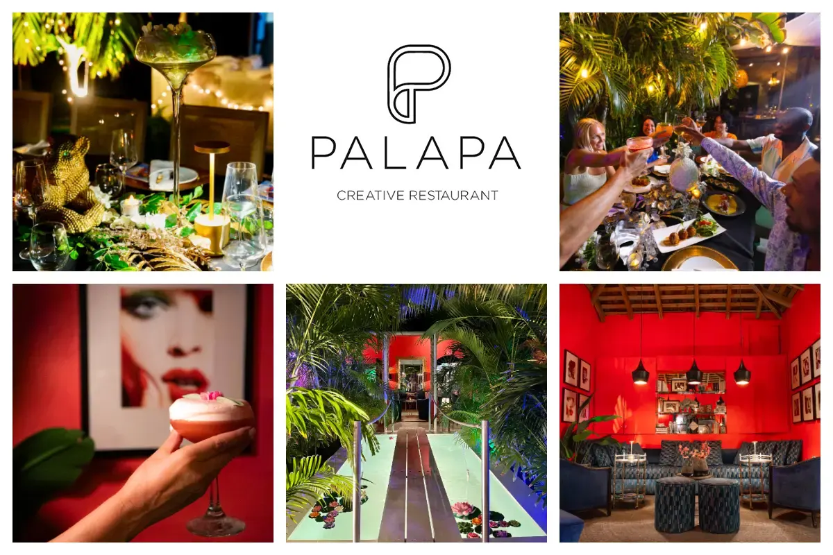 Palapa Creative Restaurant – Sexy tropical garden restaurant and World Class Bar Palapa Hidden Oasis - Sexy Chic tropical garden restaurant and World Class Bar