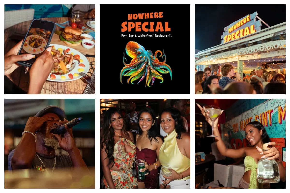 Nowhere Special #1 Nightlife – Best Party & Live Music Bar in St. Maarten – St. Martin IN Nowhere Special in Simpson Bay - Best Local Bar and Waterfront Restaurant with Live Music every day