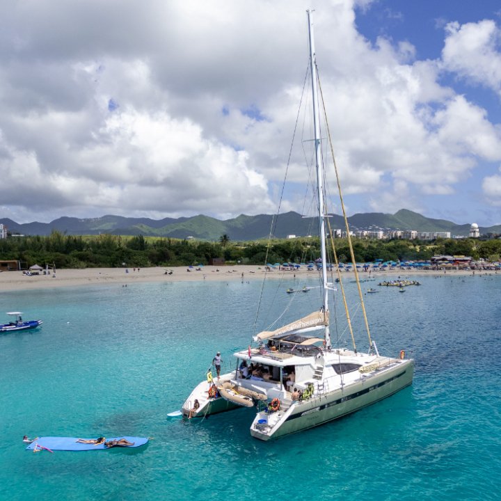 Privilege 62ft Sailing Catamaran Charter St Maarten from