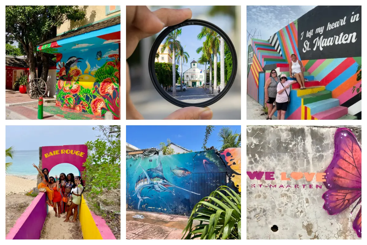 Island Wide Mural Tour - Best Art, Street, Wall and Murals - Jimmy Sheik, Mashinart, Artists SXM
