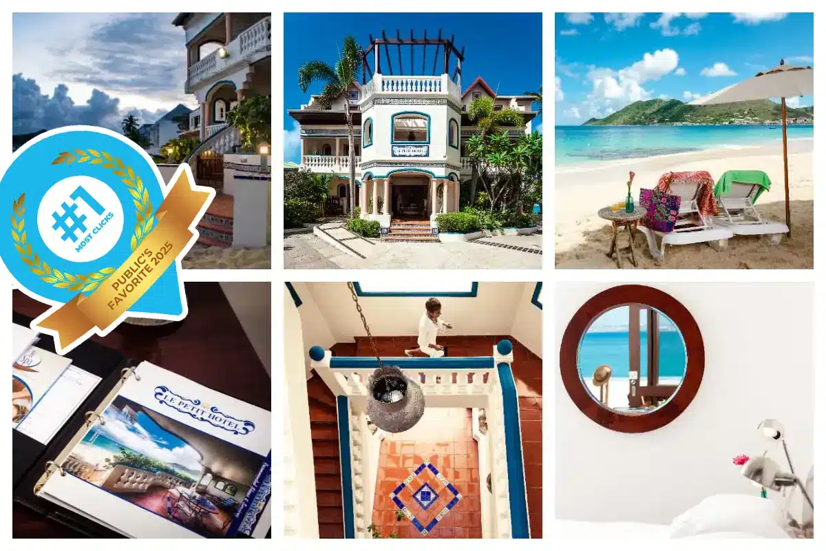Le Petit Hotel on Grand Case Beach - 5 Rooms Boutique Hotel, Intimate, Caribbean vacation paradise