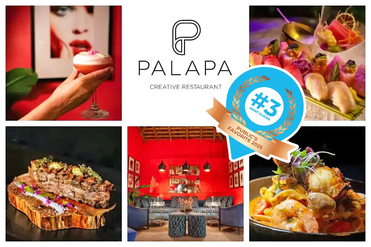 Palapa Creative Restaurant - Seksi tropikal bahçe restoranı ve Dünya Standartlarında Bar - Izgara Restoranı