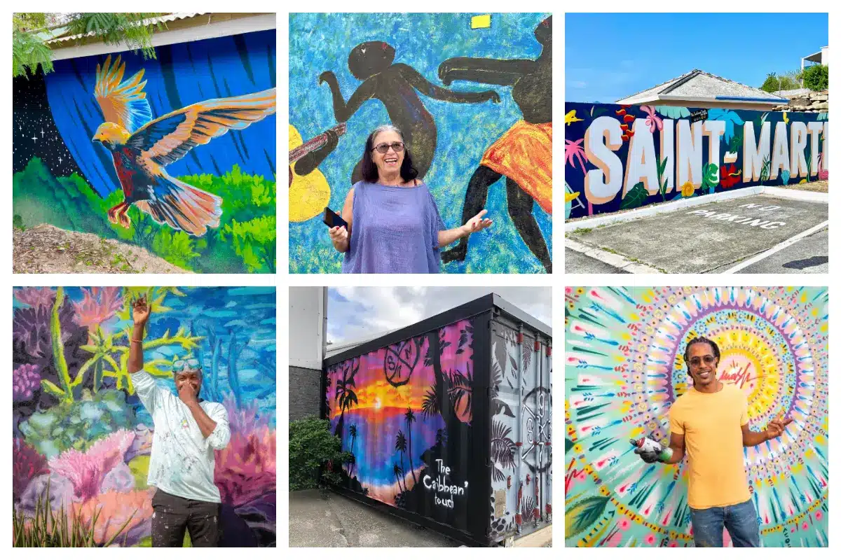 “Philipsburg Mural Tour – Explore Colorful Street Art and Sunsets with ColormeSXM and Wallartsxm” Philipsburg Mural Tour - Bar Crawl - ColormeSXM - Wallartsxm - SXMstrong - WeAreSXM - Street Art Tour