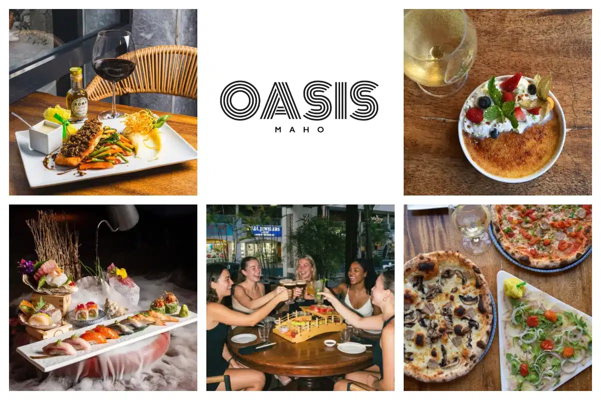 Oasis in Maho - Roma Italian & Mr. Chow Asian — Two Restaurants in One Spot!
