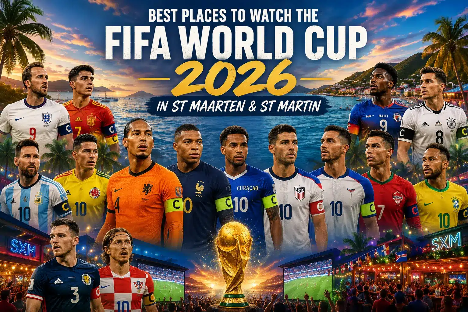 Where to Watch the FIFA World Cup 2026 in St. Maarten & St. Martin – best sports bars, beach bars and restaurants